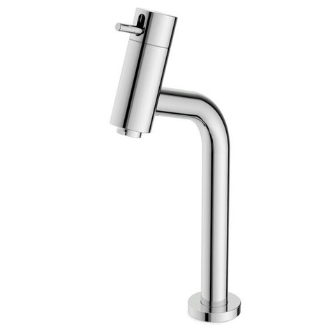 Kit com 2 Monocomando para Lavatório de Mesa Bica Alta Basic Prata/Cromado