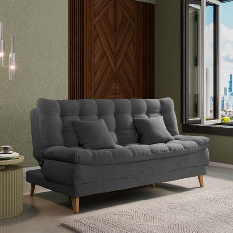 Sofá Cama 3 Lugares Casal Confortável 1,85 Larg Duda Matrix