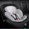 Ninho Redutor Almofada para Bebê +0m Universal para Carrinho e Bebê Conforto Branco e Cinza Buba - 7