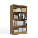 Ver imagem 4 de Armario Multiuso para Escritorio Multiuso Organizador 2 Portas com Chave 91cm Itapua - Kappesberg