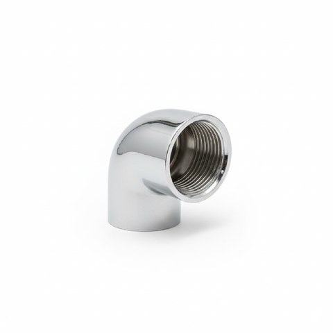 Cotovelo Joelho Fêmea 3/4" X 90 Metal Cromado Garden