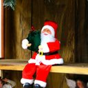 Ver imagem 2 de Papai Noel Sentado 35cm Vermelho e Branco