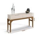 Ver imagem 4 de Aparador Amalfi Off-white com Madero Canela
