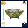 Bowl Exclusivo em Porcelana Craquelê, com Pintura Floral - 7