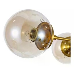 Pendente Nordecor 2129 Jabuticaba 13cm 15xe27 13cm Dourado - 2
