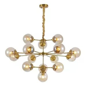 Pendente Nordecor 2129 Jabuticaba 13cm 15xe27 13cm Dourado