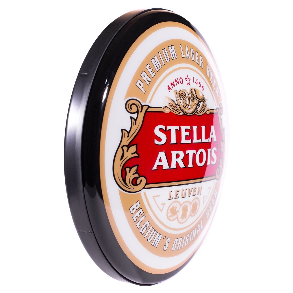 Luminoso de Parede Stella Artois Retrô Vintage para Bar, Garagem, Churrasqueira, Espaço Gourmet - 2