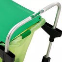 Ver imagem 3 de Carrinho Multiuso Practicar para Limpeza e Jardinagem Capacidade 70kg Verde/Preto - Trapp