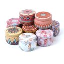 Ver imagem 2 de Vela Aromatica Lata Mandala Decorada Desenhos Aromas Vignolla Alecrim