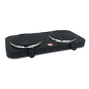 Ver imagem 1 de Fogão Fogareiro 2 Bocas Elétrico 2000w Fogão Cooktop Portáti Preto 110v
