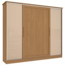 Ver imagem 3 de Guarda Roupa Casal 4 Portas de Correr com 4 Gavetas N565 Kappesberg