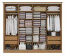 Ver imagem 4 de Guarda Roupa Casal 4 Portas de Correr com 4 Gavetas N565 Kappesberg