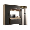 Ver imagem 1 de Armário de Cozinha Compacta Lua 4 Portas 2 Gavetas - Teka Onix