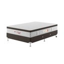 Ver imagem 1 de Cama Box Casal Bio Felicitá Spubio Incofal Marrom 138x188x52cm