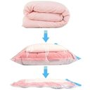 Ver imagem 3 de Saco para Guardar Roupas À Vácuo Tamanho G 70x100cm