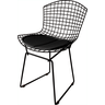 Cadeira Bertoia Tradicional com Assento - Linha Color - Preta - 1