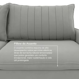 Sofá Cama Retrátil e Reclinável 180cm Madri Movenzo Estofados Veludo - 8