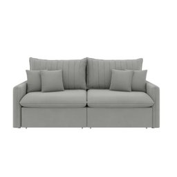 Sofá Cama Retrátil e Reclinável 180cm Madri Movenzo Estofados Veludo - 2