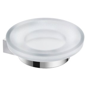Kit com 2 Saboneteira de Vidro Escala Roca