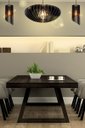 Ver imagem 2 de Luminária Pendente Mdf Luna- Madalli
