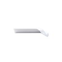 Ver imagem 1 de Kit com 5 Barras Rodateto de Poliestireno 4CMX50MM Liso 10m Branco Riplain