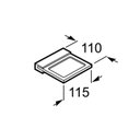 Ver imagem 2 de Kit com 2 Saboneteira de Vidro Verso Brilhante e Elegante