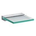 Ver imagem 1 de Kit com 2 Saboneteira de Vidro Verso Brilhante e Elegante