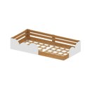 Ver imagem 2 de Cama Infantil Montessoriana Solteiro Cloud Branco/Freijó