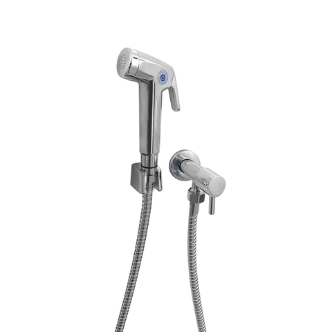 Ducha Higienica Flux C/ Suporte Cr Plastico/inox