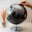 Ver imagem 3 de Globo Terrestre Giratorio Enfeite Mapa Mundi Esfera Mundo Decoraçao Sala de Aula Estudo Geografia Qu