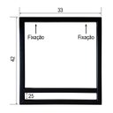 Ver imagem 3 de Suporte Prateleira Fixação teto 30 cm Preto Par
