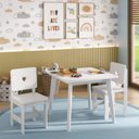 Ver imagem 4 de Mesa Infantil em Madeira Maciça Sofia Branco