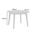 Ver imagem 3 de Mesa Infantil em Madeira Maciça Sofia