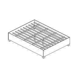 Guarda Roupa Modulado com Cama Paris 5 Portas 2 Gavetas - 4 Guarda Roupa Modulado com Cama Paris 5 Portas 2 Gavetas - 4