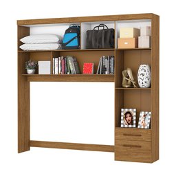 Guarda Roupa Modulado com Cama Paris 5 Portas 2 Gavetas - 3 Guarda Roupa Modulado com Cama Paris 5 Portas 2 Gavetas - 3