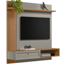 Ver imagem 2 de Painel Home Alvorada Amendoa Titanio White para Tv 55 Polegadas Linea Brasil