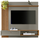 Ver imagem 1 de Painel Home Alvorada Amendoa Titanio White para Tv 55 Polegadas Linea Brasil