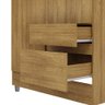 Guarda Roupa Pequeno Ideal 4 Portas e 2 Gavetas para Quarto de Hospedes - 5
