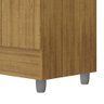 Guarda Roupa Pequeno Ideal 4 Portas e 2 Gavetas para Quarto de Hospedes - 4