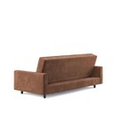 Ver imagem 5 de Sofá Cama Nice 4 Lugares Reclinável 203cm Marrom Suede Cialar Móveis