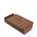 Ver imagem 6 de Sofá Cama Nice 4 Lugares Reclinável 203cm Marrom Suede Cialar Móveis