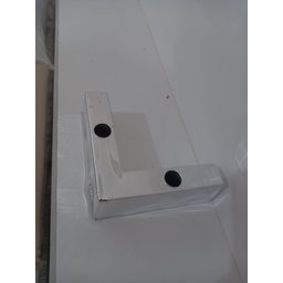Pes de Sofa Tipo Cantoneira Metalizado Kit 8 Pes - 2