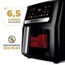 Ver imagem 5 de Air Fryer Britânia 6,5L Cesto Quadrado Redstone 1700W BAF65A - 220V