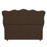 Cabeceira Casal Cama Box 140cm Oregon I02 Bouclê Marrom - Mpozenato - 6