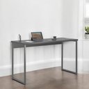 Ver imagem 2 de Mesa Home Office Escrivaninha Industriale 1,36 Preta