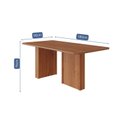 Ver imagem 4 de Mesa de Jantar Retangular 6 Lugares 180cm Eva Yescasa Cinamomo
