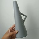 Ver imagem 4 de Vaso Shape Vaso Decorativo Cachepô Enfeite 25x10x9cm Cerâmica Verde