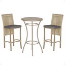 Ver imagem 1 de Mesa Bistro e 2 Banquetas Roma Fendi Corda Náutica 11 Trama Original