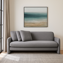 Ver imagem 3 de Sofa Cama 3 Lugares Sistema de Catraca Encosto Alto Padrão:cinza