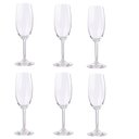 Ver imagem 1 de Cj 06 Tacas Champanhe Bohemia Gastro Cristal de Titanio 220ml